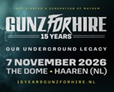 15 Years of Gunz For Hire Logo