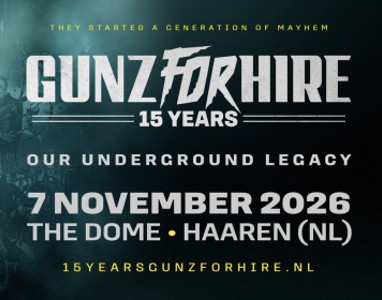 Gunz for Hire 15 Years - Bustour