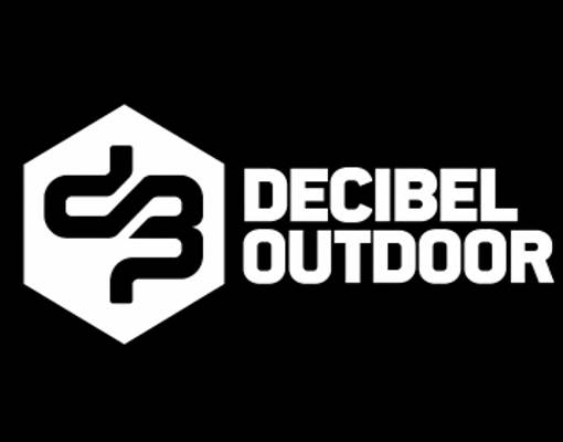 Decibel Outdoor 25 Years | Fr.–Mo. Logo
